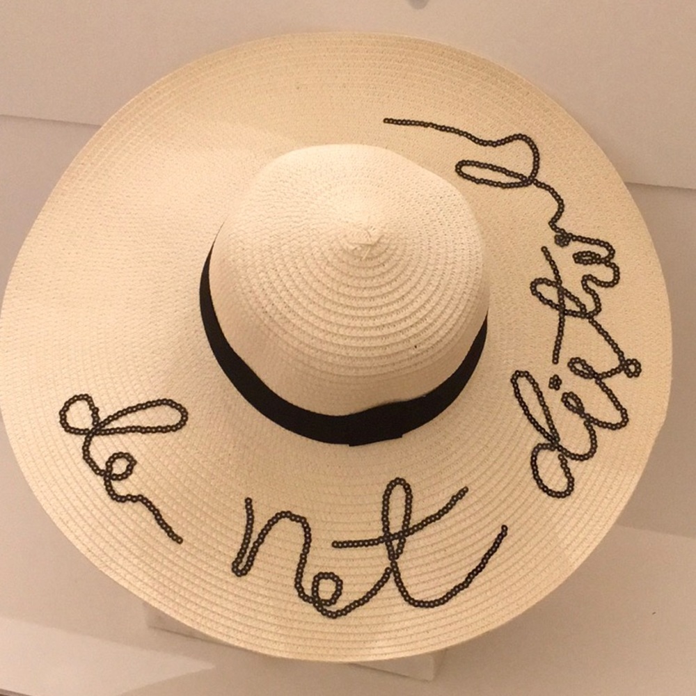 Dress Code Lafayette Brand Wide Brim Sun Hat.